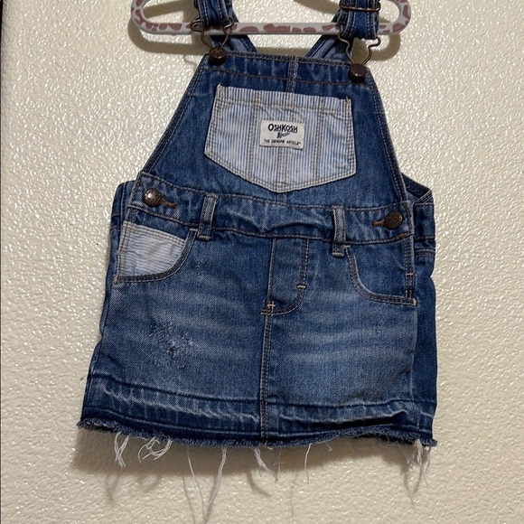 OshKosh B'gosh Blue Denim Kids Overalls - Picture 6 of 6